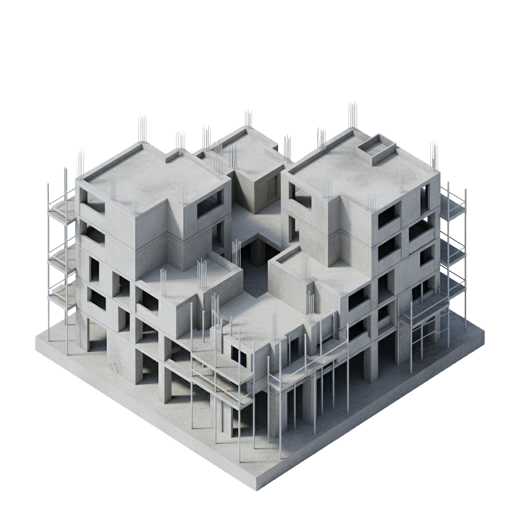Immeuble en construction